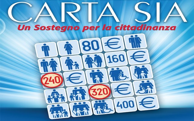 Avviso Carta SIA - Sostegno per l'Inclusione Attiva