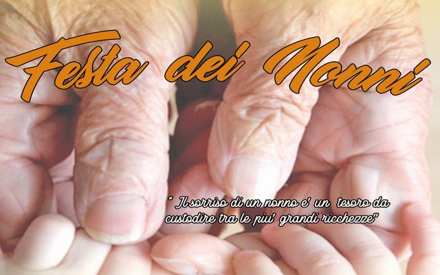 2 Ottobre 2018 "Festa dei Nonni" 