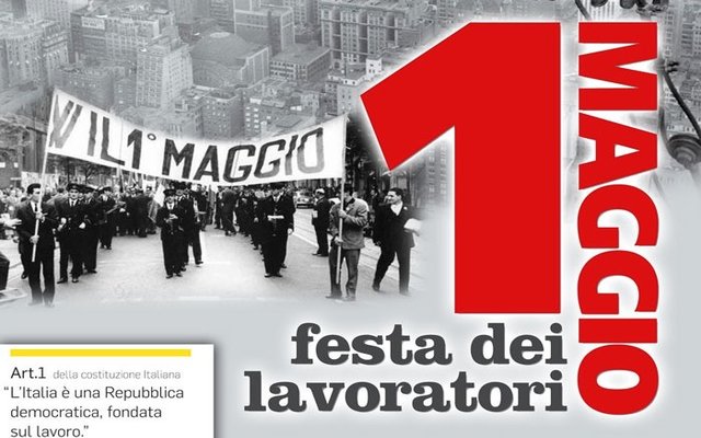 1 Maggio Festa dei Lavoratori 