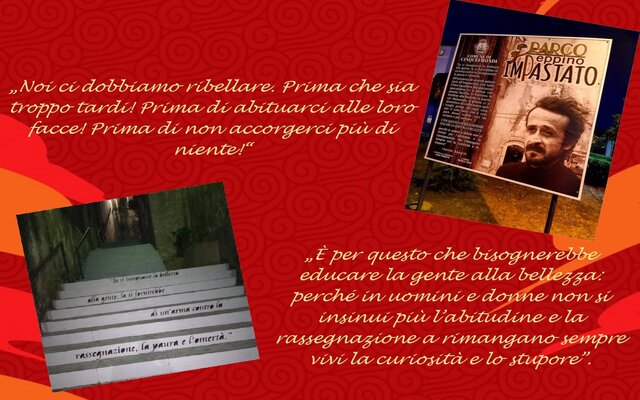 "Con le Idee e il Coraggio di Peppino NOI CONTINUIAMO!"